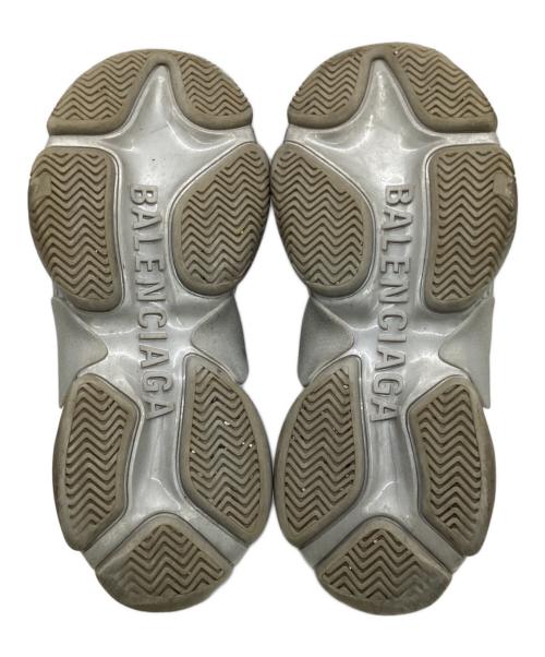 BALENCIAGA（バレンシアガ）BALENCIAGA (バレンシアガ) TRIPLE S スニーカー グレー サイズ:27cmの古着・服飾アイテム