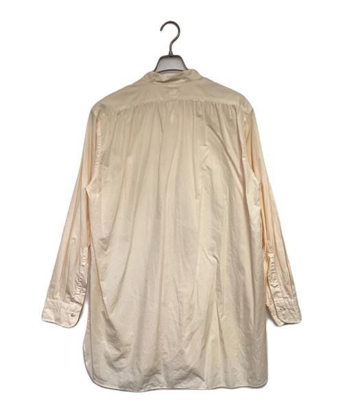 MAATEE&SONS（マーティーアンドサンズ）MAATEE&SONS (マーティーアンドサンズ) バンドカラーシャツ オレンジ サイズ:3の古着・服飾アイテム