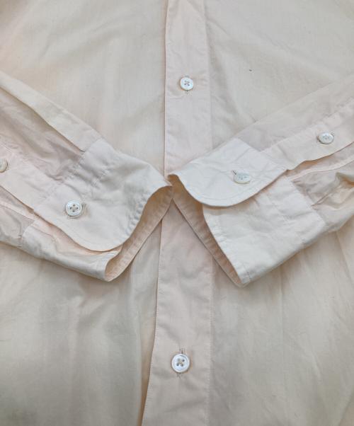 MAATEE&SONS（マーティーアンドサンズ）MAATEE&SONS (マーティーアンドサンズ) バンドカラーシャツ オレンジ サイズ:3の古着・服飾アイテム