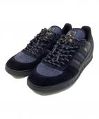 adidas skatebording×Mike Arnoldアディダス スケートボーディング×マイク・アーノルド）の古着「Handball Top（ハンドボール トップ）スニーカー」｜ブラック×ネイビー