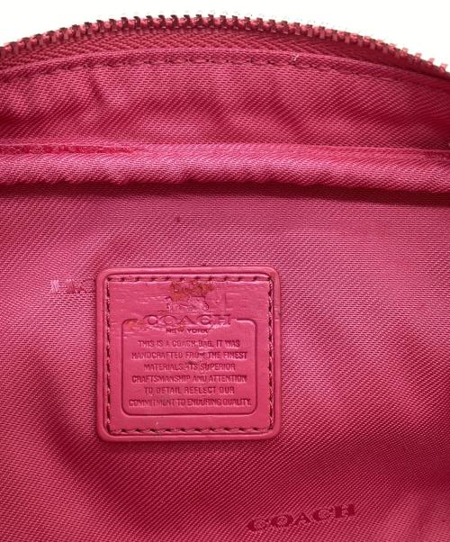COACH（コーチ）COACH (コーチ) ポーチ ピンクの古着・服飾アイテム