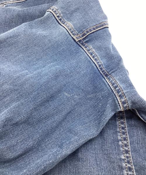 BEARDSLEY（ビアズリー）BEARDSLEY (ビアズリー) 袖パフ デニムジャケット ブルー サイズ:Fの古着・服飾アイテム
