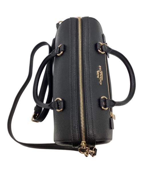 COACH（コーチ）COACH (コーチ) Rowan Satchel（ローアン サッチェル）2WAYバッグ ブラックの古着・服飾アイテム