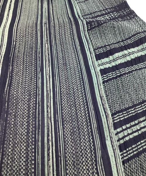 PLEATS PLEASE（プリーツプリーズ）PLEATS PLEASE (プリーツプリーズ) プリーツ ノースリーブ チュニック グリーン サイズ:3の古着・服飾アイテム
