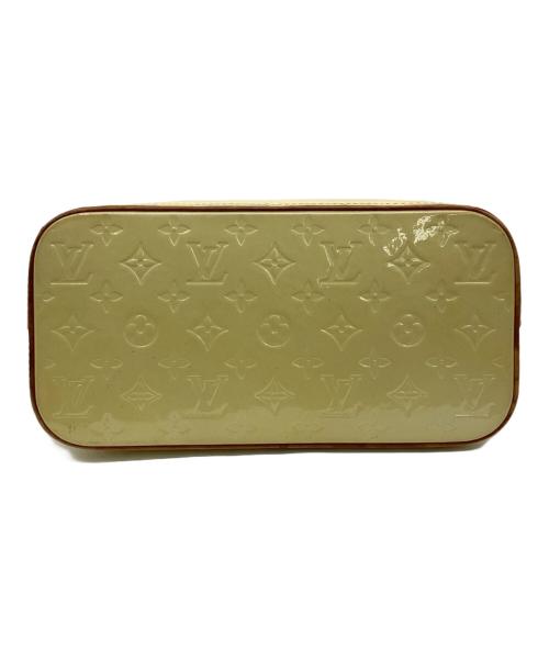 LOUIS VUITTON（ルイ ヴィトン）LOUIS VUITTON (ルイ ヴィトン) ヴェルニ ヒューストン トートバッグ ライムイエローの古着・服飾アイテム