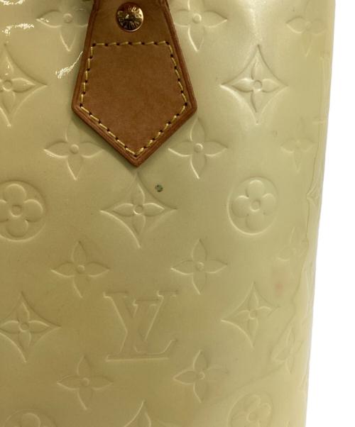 LOUIS VUITTON（ルイ ヴィトン）LOUIS VUITTON (ルイ ヴィトン) ヴェルニ ヒューストン トートバッグ ライムイエローの古着・服飾アイテム