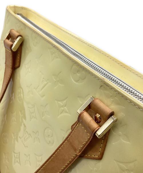 LOUIS VUITTON（ルイ ヴィトン）LOUIS VUITTON (ルイ ヴィトン) ヴェルニ ヒューストン トートバッグ ライムイエローの古着・服飾アイテム