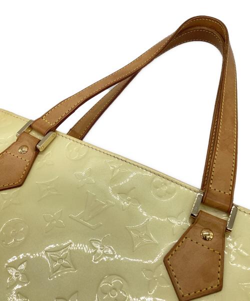 LOUIS VUITTON（ルイ ヴィトン）LOUIS VUITTON (ルイ ヴィトン) ヴェルニ ヒューストン トートバッグ ライムイエローの古着・服飾アイテム