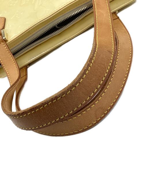 LOUIS VUITTON（ルイ ヴィトン）LOUIS VUITTON (ルイ ヴィトン) ヴェルニ ヒューストン トートバッグ ライムイエローの古着・服飾アイテム