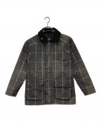 Barbourバブアー）の古着「SL BEDALE WINDPANE CHECK（SL ビデイル ウィンドペンチェック）オイルドジャケット」｜グリーン