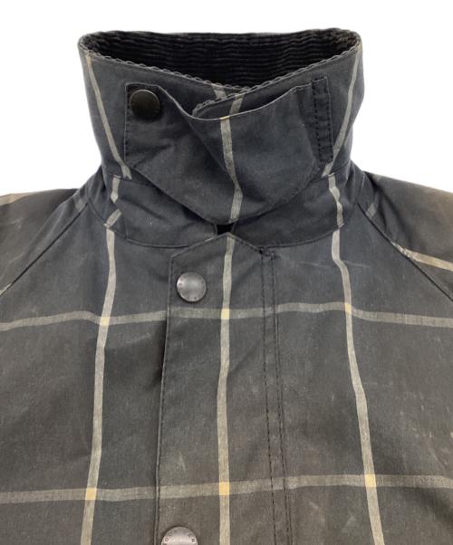 Barbour（バブアー）Barbour (バブアー) SL BEDALE WINDPANE CHECK（SL ビデイル ウィンドペンチェック）オイルドジャケット グリーン サイズ:36の古着・服飾アイテム