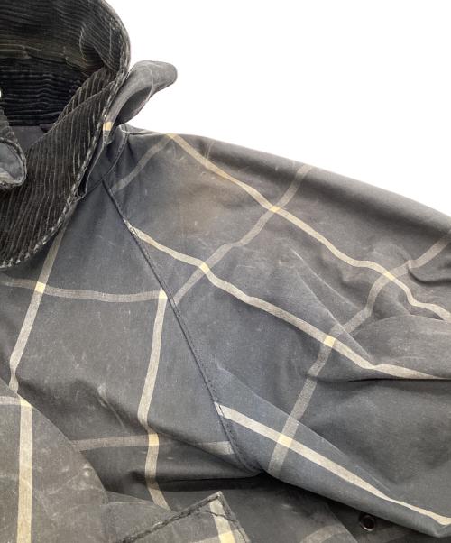 Barbour（バブアー）Barbour (バブアー) SL BEDALE WINDPANE CHECK（SL ビデイル ウィンドペンチェック）オイルドジャケット グリーン サイズ:36の古着・服飾アイテム