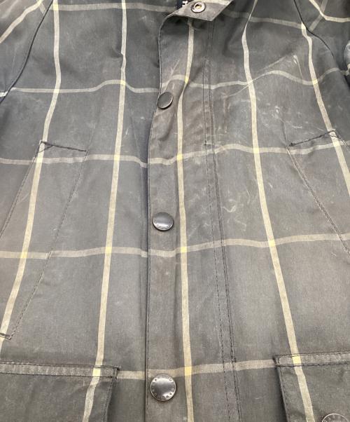 Barbour（バブアー）Barbour (バブアー) SL BEDALE WINDPANE CHECK（SL ビデイル ウィンドペンチェック）オイルドジャケット グリーン サイズ:36の古着・服飾アイテム