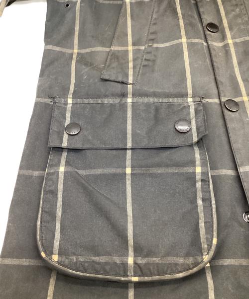 Barbour（バブアー）Barbour (バブアー) SL BEDALE WINDPANE CHECK（SL ビデイル ウィンドペンチェック）オイルドジャケット グリーン サイズ:36の古着・服飾アイテム