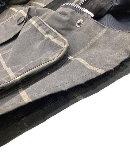 Barbour（バブアー）Barbour (バブアー) SL BEDALE WINDPANE CHECK（SL ビデイル ウィンドペンチェック）オイルドジャケット グリーン サイズ:36の古着・服飾アイテム