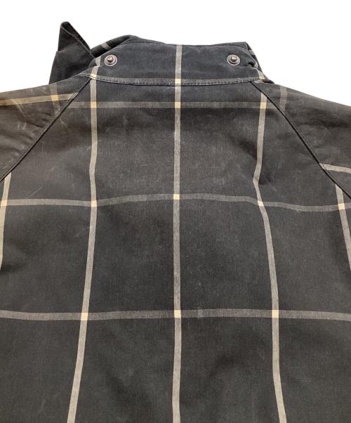 Barbour（バブアー）Barbour (バブアー) SL BEDALE WINDPANE CHECK（SL ビデイル ウィンドペンチェック）オイルドジャケット グリーン サイズ:36の古着・服飾アイテム