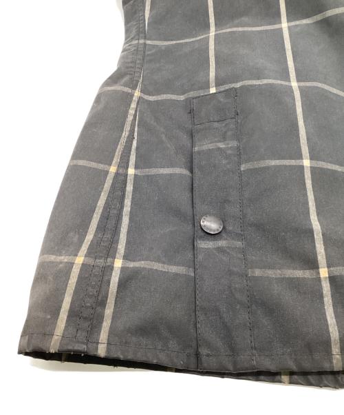 Barbour（バブアー）Barbour (バブアー) SL BEDALE WINDPANE CHECK（SL ビデイル ウィンドペンチェック）オイルドジャケット グリーン サイズ:36の古着・服飾アイテム
