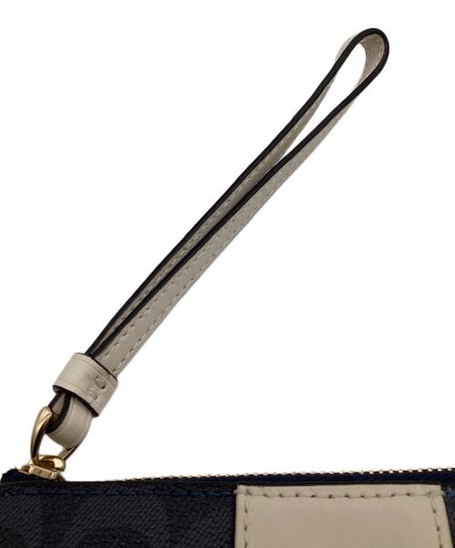 COACH（コーチ）COACH (コーチ) ポーチ ネイビーの古着・服飾アイテム