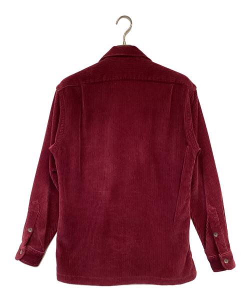 RRL（ダブルアールエル）RRL (ダブルアールエル) コーデュロイ オープンカラー シャツジャケット レッド サイズ:Sの古着・服飾アイテム