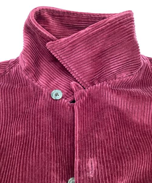 RRL（ダブルアールエル）RRL (ダブルアールエル) コーデュロイ オープンカラー シャツジャケット レッド サイズ:Sの古着・服飾アイテム