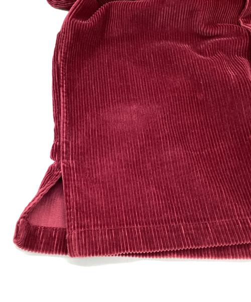 RRL（ダブルアールエル）RRL (ダブルアールエル) コーデュロイ オープンカラー シャツジャケット レッド サイズ:Sの古着・服飾アイテム