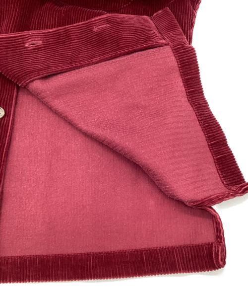 RRL（ダブルアールエル）RRL (ダブルアールエル) コーデュロイ オープンカラー シャツジャケット レッド サイズ:Sの古着・服飾アイテム