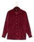 RRL（ダブルアールエル）の古着「コーデュロイ オープンカラー シャツジャケット」｜レッド