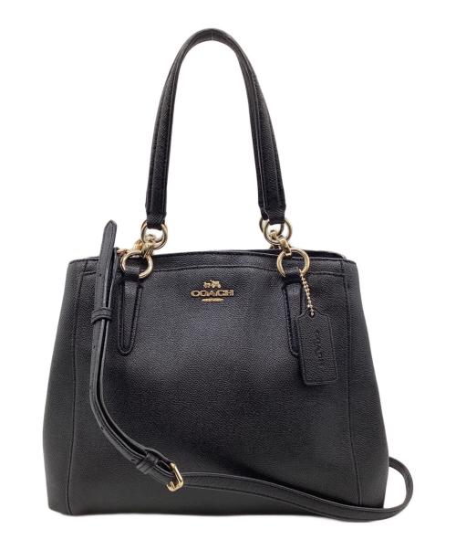 COACH（コーチ）COACH (コーチ) ハンドバッグ ブラックの古着・服飾アイテム