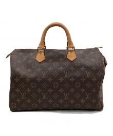 LOUIS VUITTON（ルイ ヴィトン）の古着「モノグラム スピーディー35 ハンドバッグ」｜ブラウン