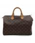 LOUIS VUITTON（ルイ ヴィトン）の古着「モノグラム スピーディー35 ハンドバッグ」｜ブラウン