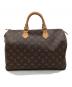LOUIS VUITTON (ルイ ヴィトン) モノグラム スピーディー35 ハンドバッグ ブラウン：75000円