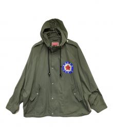 KENZO（ケンゾー）の古着「TARGET BATWING WINDBREAKER（ターゲット バットウィング ウインドブレーカー）」｜オリーブ