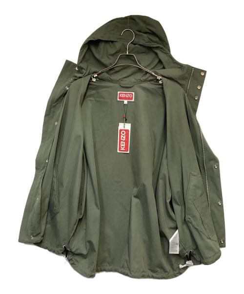 KENZO（ケンゾー）KENZO (ケンゾー) TARGET BATWING WINDBREAKER（ターゲット バットウィング ウインドブレーカー） オリーブ サイズ:XLの古着・服飾アイテム
