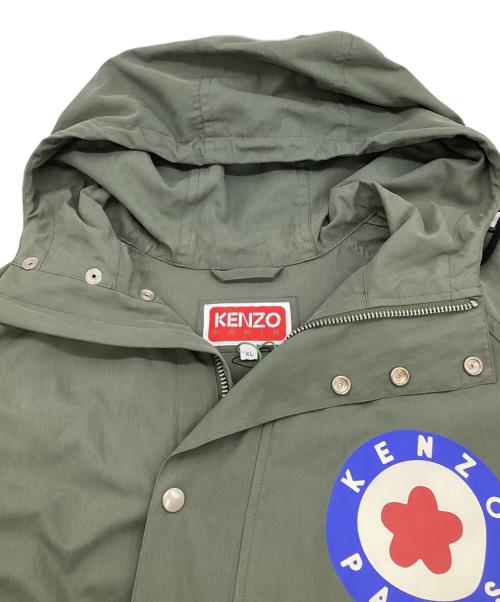 KENZO（ケンゾー）KENZO (ケンゾー) TARGET BATWING WINDBREAKER（ターゲット バットウィング ウインドブレーカー） オリーブ サイズ:XLの古着・服飾アイテム