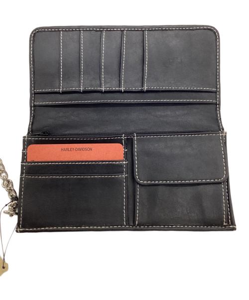 HARLEY-DAVIDSON（ハーレーダビッドソン）HARLEY-DAVIDSON (ハーレーダビッドソン) 長財布 ブラックの古着・服飾アイテム
