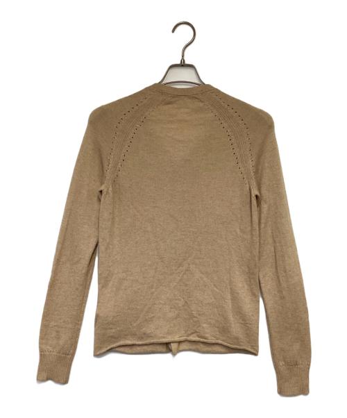 JUNYA WATANABE COMME des GARCONS（(ジュンヤワタナベ コムデギャルソン）JUNYA WATANABE COMME des GARCONS ((ジュンヤワタナベ コムデギャルソン) 薄手カーディガン ベージュ サイズ:表記無（実寸値要確認）の古着・服飾アイテム
