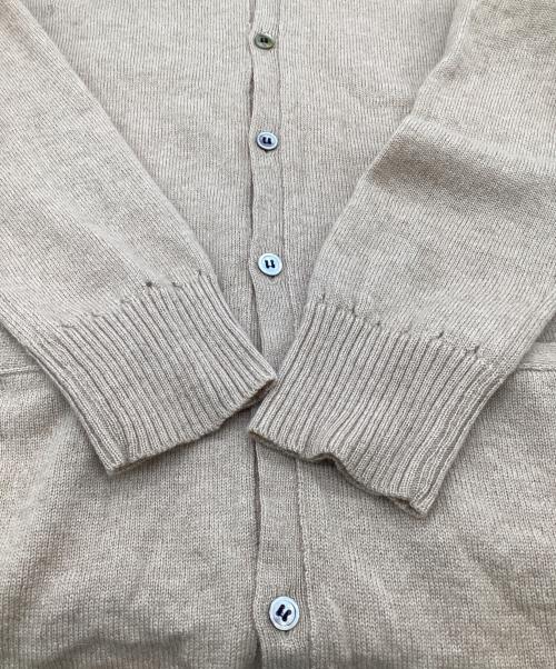 JUNYA WATANABE COMME des GARCONS（(ジュンヤワタナベ コムデギャルソン）JUNYA WATANABE COMME des GARCONS ((ジュンヤワタナベ コムデギャルソン) 薄手カーディガン ベージュ サイズ:表記無（実寸値要確認）の古着・服飾アイテム