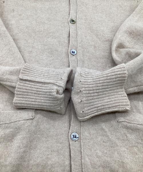 JUNYA WATANABE COMME des GARCONS（(ジュンヤワタナベ コムデギャルソン）JUNYA WATANABE COMME des GARCONS ((ジュンヤワタナベ コムデギャルソン) 薄手カーディガン ベージュ サイズ:表記無（実寸値要確認）の古着・服飾アイテム