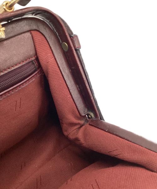 Gold Pfeil（ゴールドファイル）Gold Pfeil (ゴールドファイル) OXFORD（オックスフォード）2WAY ミニダレスバッグ ボルドーの古着・服飾アイテム