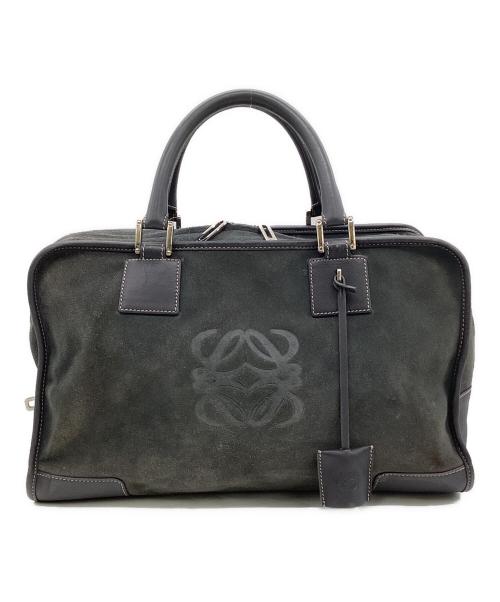 LOEWE（ロエベ）LOEWE (ロエベ) AMAZONA 36（アマソナ36）ハンドバッグ グレーの古着・服飾アイテム