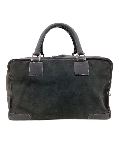 LOEWE（ロエベ）LOEWE (ロエベ) AMAZONA 36（アマソナ36）ハンドバッグ グレーの古着・服飾アイテム