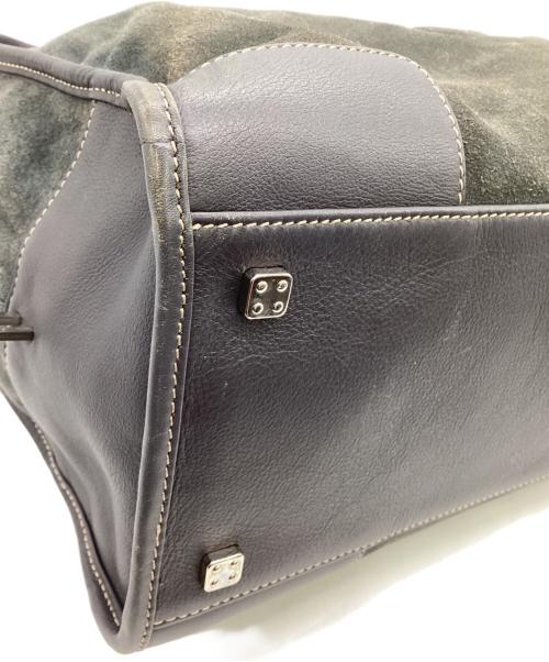 LOEWE（ロエベ）LOEWE (ロエベ) AMAZONA 36（アマソナ36）ハンドバッグ グレーの古着・服飾アイテム