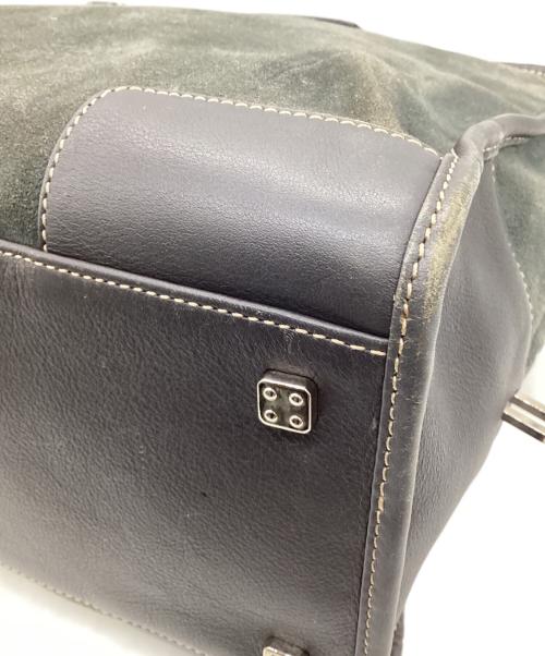 LOEWE（ロエベ）LOEWE (ロエベ) AMAZONA 36（アマソナ36）ハンドバッグ グレーの古着・服飾アイテム
