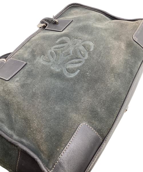 LOEWE（ロエベ）LOEWE (ロエベ) AMAZONA 36（アマソナ36）ハンドバッグ グレーの古着・服飾アイテム