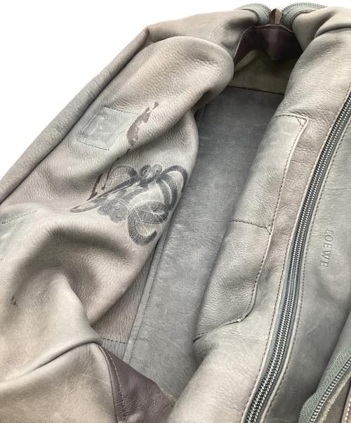 LOEWE（ロエベ）LOEWE (ロエベ) AMAZONA 36（アマソナ36）ハンドバッグ グレーの古着・服飾アイテム