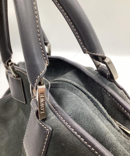 LOEWE（ロエベ）LOEWE (ロエベ) AMAZONA 36（アマソナ36）ハンドバッグ グレーの古着・服飾アイテム