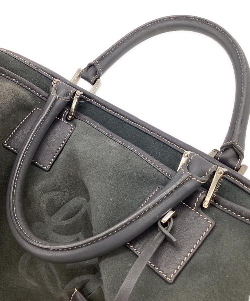 LOEWE（ロエベ）LOEWE (ロエベ) AMAZONA 36（アマソナ36）ハンドバッグ グレーの古着・服飾アイテム