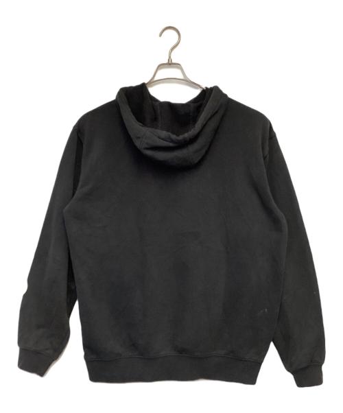 CarHartt（カーハート）CarHartt Loose Fit Midweight Logo Sleeve Graphic Sweatshirt（ルーズ フィット ミッドウェイト ロゴ スリーブ グラフィック スウェット）パーカー ブラック サイズ:Mの古着・服飾アイテム