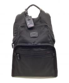 TUMI（トゥミ）の古着「Alpha Slim Laptop Brief Pack（アルファ スリム ラップトップ ブリーフ パック）」｜ブラック