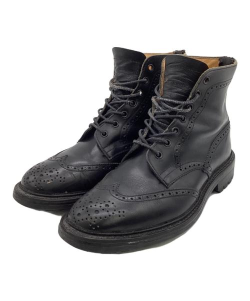 Tricker's（トリッカーズ）Tricker's (トリッカーズ) MALTON（モールトン）カントリーブーツ ブラック サイズ:UK8.5の古着・服飾アイテム
